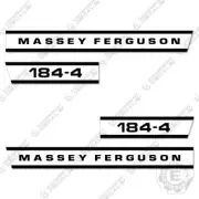 Fits Massey Ferguson 184-4 Decal Kit Tractor - 7 YEAR OUTDOOR 3M VINYL!