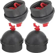 4pcs Cue Chalk Holder Rubber Billiard Pool Chalk Holders Handy Accessory for Pool Players