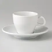 Set of three white Supatchio demitasse coffee C / S [90cc 259g] [Demi] [Hotel Restaurant Cafe tableware eateries for business visitors]