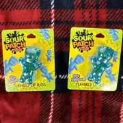 2 pack Sour Patch Kids Blue Raspberry Flavored Lip Balm 0.14 oz Stocking Stuff