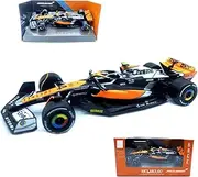 HTLNUZD Bburag 1/43 2023 F1 MCL60#4 British GP Lando Norris Alloy Racing Car Formula One Model Car Die Cast Adult Vehicle Collection (Color Box Version)