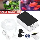 Solar Power Air Pump Oxygenator Aquarium Fish Pond Pool Water Aerator Day Night
