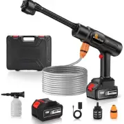 Cordless Pressure Washer, 900PSI Portable Power Washer, hidrolavadora portati...