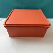 Tupperware Carry All Storage Container Maple Orange 10L / 42 Cup Kimono
