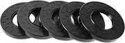 X AUTOHAUX Universal Oil Seal TC Double Lip W Steel Spring Seal Ring Rotary Shaft Seal 50x100x12mm High Pressure Nitrile Rubber Black 5 Pcs