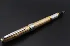 Solid 925 Silver Aztec Pen Blue Ink Parker Type Refill