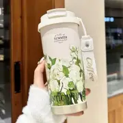 Woman Coffee Mug 316 Stainless Steel Vacuum Flask Insulated Tumbler Thermal Cup