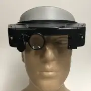 Dual Side LED Headband Visor Magnifier Magnifications 1.5x-10x LED Hands Free