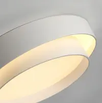 在飛比找松果購物優惠-50cm 單色光 陽台燈 吸頂燈 意大利設計師極簡藝術圓形吸