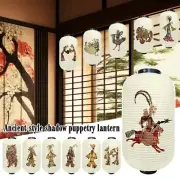 Chinese Traditional Ancient Shadow Puppets Paper Lantern Outdoor Lanterns Decor
