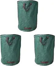 AIMALL 300L Garden Deciduous Bag with Lid, Large Garden Garbage Collection Bag for Branches, Leaves, and Compost, Flip Open Design for Easy Access