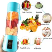 Portable USB Rechargeable Mini Juicer Blender 380ml – Smoothie & Shake Mixer