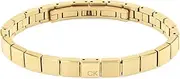 [Calvin Klein] Men's Bracelet with Toggle Clasp Minimalist Squares Stainless Steel - Available in Silver or Gold Version