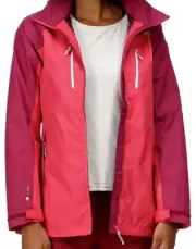 New Womens Ladies Calderdale Jacket Rethin Pink Size UK 18