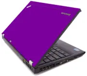 PURPLE Vinyl Lid Skin Cover Decal fits IBM Lenovo ThinkPad X220 X230 Laptop