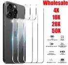Lot Tempered Glass Back Rear Screen Protector For iPhone 16e 15 14 13 12 Pro Max