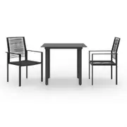 3 Piece Garden Dining Set