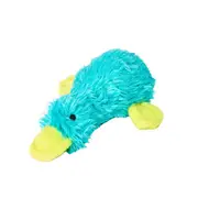 Multipet Duck Blue Plush Dog Toy