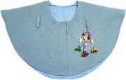 Qianly Parrot Anti Scratch Shoulder Protector,Diaper Poops Shawl,Bird Diaper for Small Medium Parakeets,Cockatiels, Blue