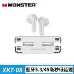 MONSTER 炫彩真無線藍牙耳機 XKT08 白色