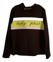 Baby Phat Neon White Pull Over