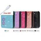 For Samsung Galaxy Z Flip3 4 5 6 Glitter Folding Phone Case AU