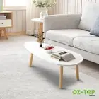 Modern Coffee Table Sofa Bed Side Cocktail Tea Cafe Center Corner Furniture Wood