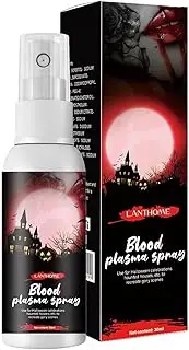 Fake Blood Spray - Fake Vampire Blood Simulated Fake Blood, Washable Fake Blood, Makeup | Halloween Fake Vampire Blood, Halloween Blood Splash for Zombie Vampire Clown Costume