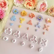 Flower Petal Clay Cutter Different Sizes Polymer Clay Mold DIY Making Tools