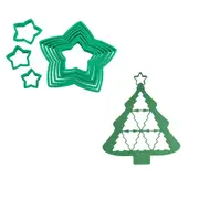Avanti Christmas Tree Cookie Cutter - Star