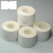 5 Rolls of White Removable for Klik KH8 / KH6 CT1 21x12mm Price Gun Labels