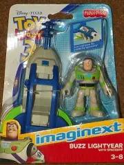 NIB Imaginext TOY STORY 3 BUZZ LIGHTYEAR With SPACESHIP