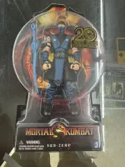 Mortal Kombat Sub-Zero 6” Action Figure MK9 20th Anniversary Jaswares