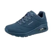 Mens Skechers Uno - Stand On Air Slate Blue Lace Up Sneaker Shoes 7