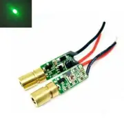 2pcs Mini 5mw 515nm 520nm Green Dot Laser Diode Module for Aiming positioning