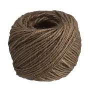 164 Feet Natural Jute Twine 2mm Twine String Color Jute Rope, Brown