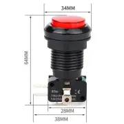 Reliable Car Wash Machine Button Switch Safe and Concealed Wiring Structure