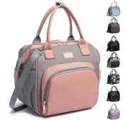 Lunch bags Insulated Lunch Box for Women Men,3 Carrying Way Large Tote Bag,Le...