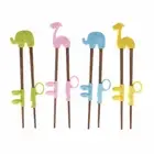 1 Pair/Box Baby Training Chopsticks Kids Wooden Learning Reusable Chopstic L WY1