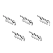 Spring Latch (2.2") 5Pcs, Stainless Steel Left-Handed Bolt Latch Pin Loaded Lock