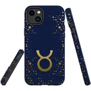 For iPhone 14 Plus Case Tough Protective Cover, Taurus Sign