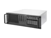 SilverStone RM41-H08 Silver SGCC 4U Rackmount Server Chassis 3 x 5.25" drive bay