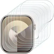 6 Pack TPU Screen Protector Compatible with Apple Watch Series 10 46mm Screen Protector, Waterproof HD Soft Film for iWatch 10 46mm Clear