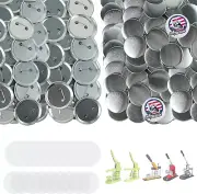 200 Sets Button Maker Supplies, 58Mm / 2.28 Inch Button Supplies Button Parts