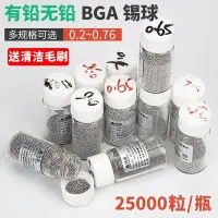 在飛比找Yahoo!奇摩拍賣優惠-精選配件~ BGA有鉛植錫球0.76mm小瓶2.5W粒0.6