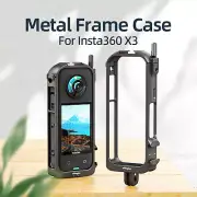 Aluminum Alloy Camera Frame Case/ Silicone Lens Cover Protection for Insta360 X3