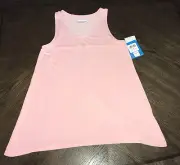 Columbia womens Pink Sz Medium Feather River EXS TANK top U Neckline Sleeveless