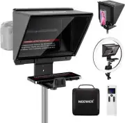 Neewer Teleprompter X1 Pro for Camera or Smartphone Shooting 9 Inch Metal Build