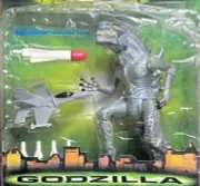 Blast GODZILLA with F-18 Jet Fighter Set3 Action Figure 1998 TRENDMASTERS BANDAI