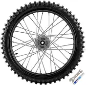 YC Yier Off Road 70/100-19 Front Wheel Tire & Rim inner Tube Combo with 15mm Bearing for Motocross Pit Bike Dirt Bikes CRF TTR KLX Apollo Taotao SSR